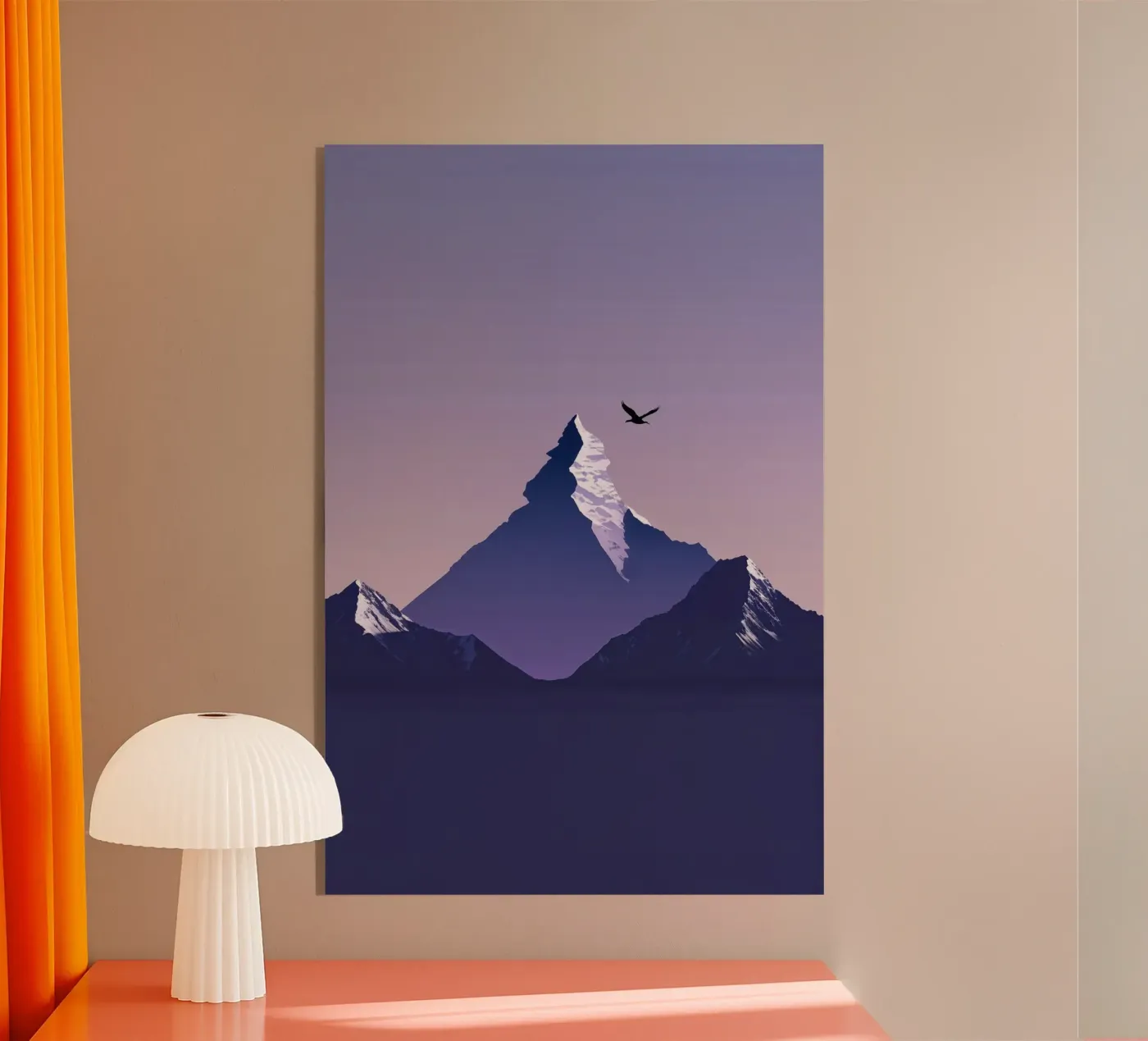 Tranquility Over K2 Acryl-Glas von AlbertKlee