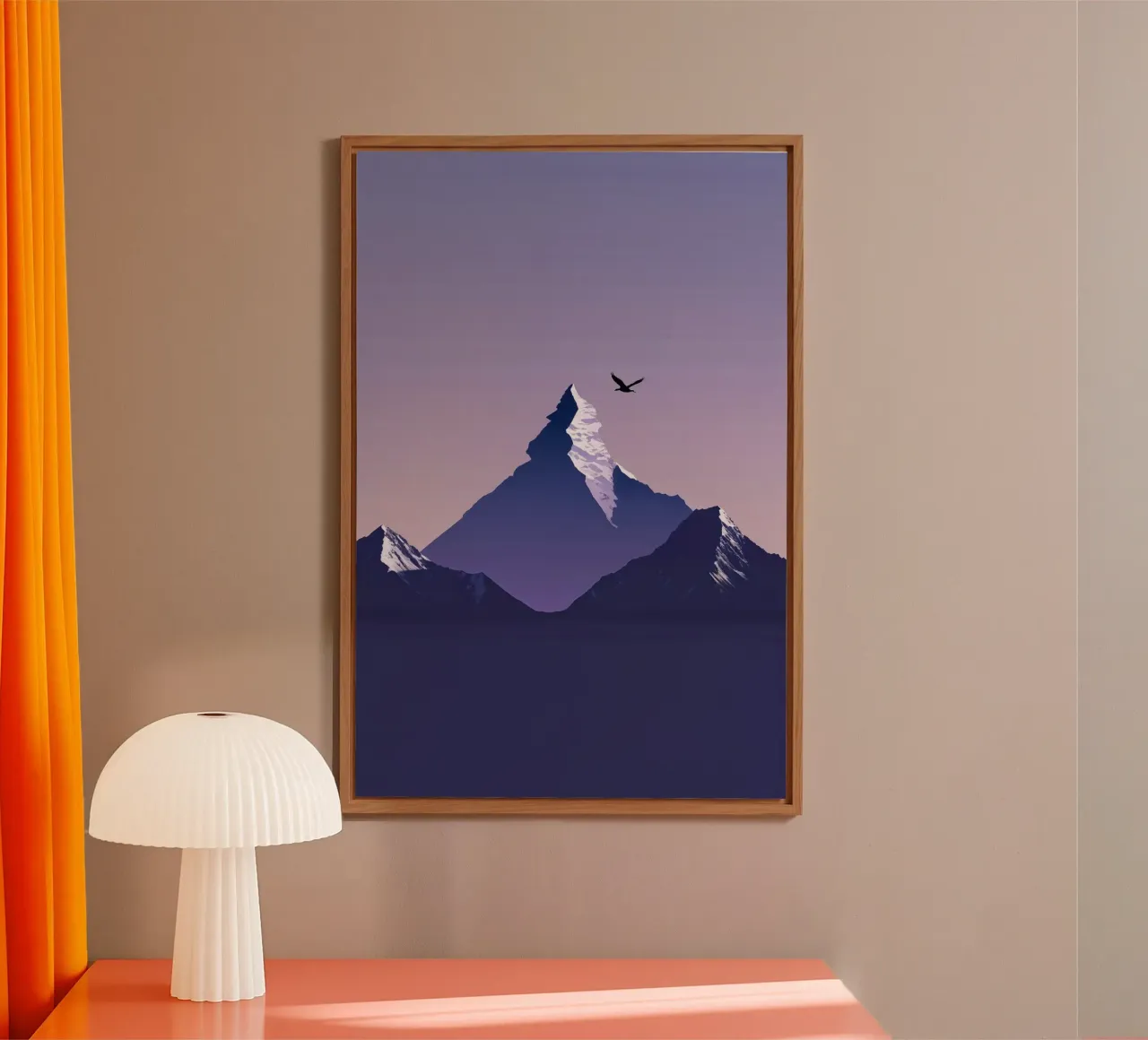 Tranquility Over K2 alluminio dibond da AlbertKlee
