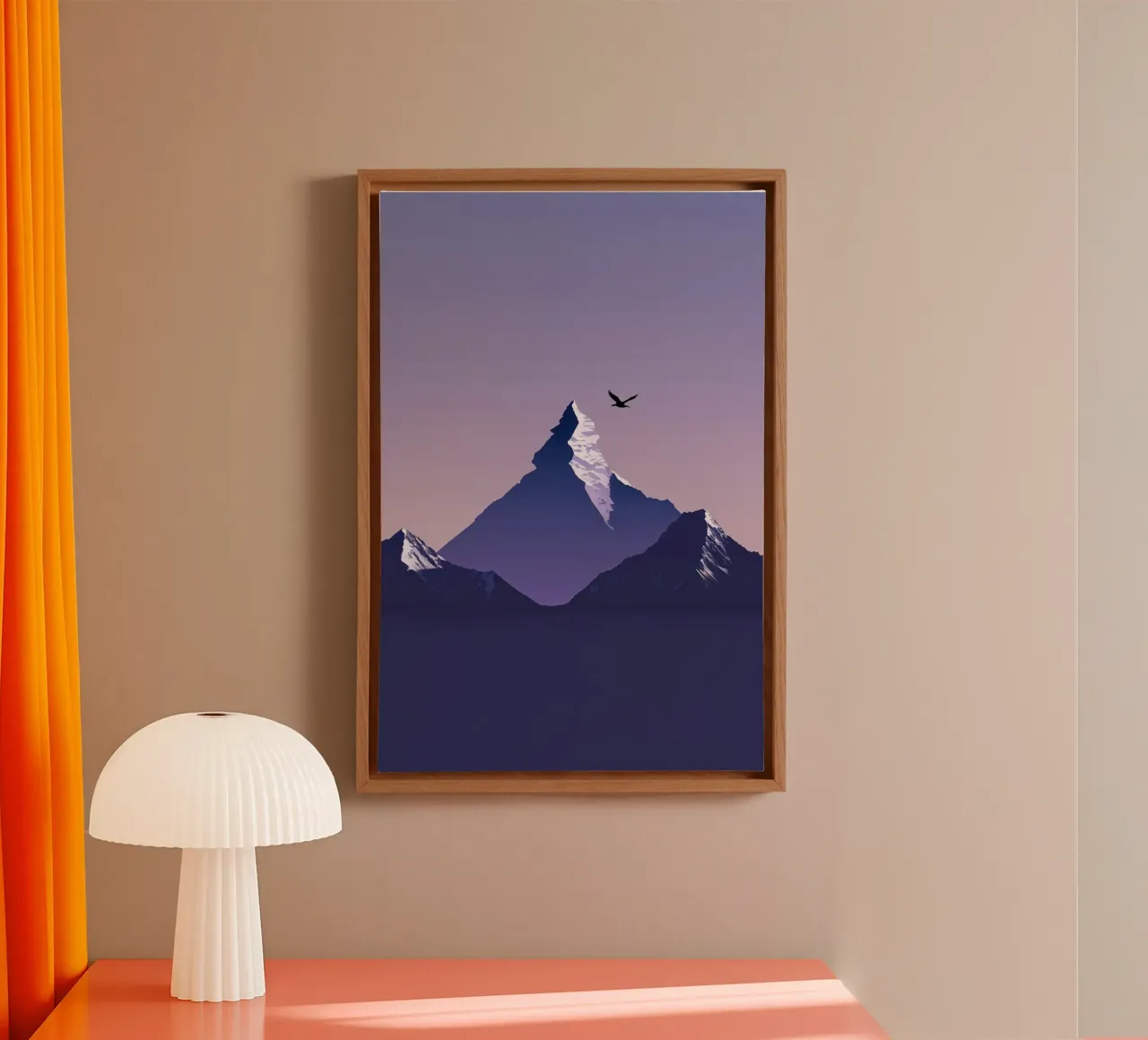 Tranquility Over K2 tela da AlbertKlee