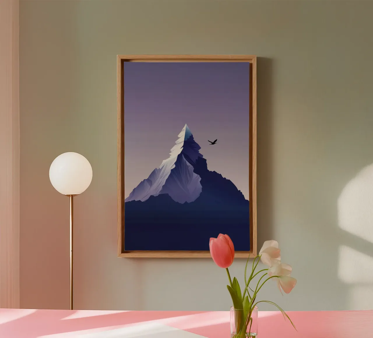 Solitude at K2 Summit tela da AlbertKlee