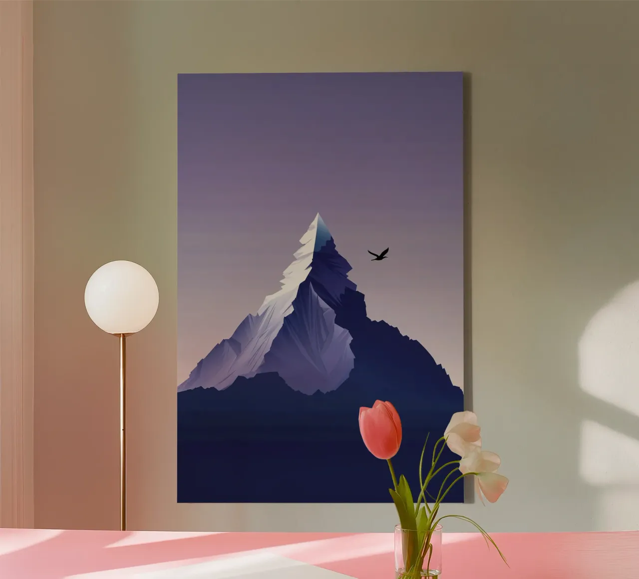 Solitude at K2 Summit tela da AlbertKlee