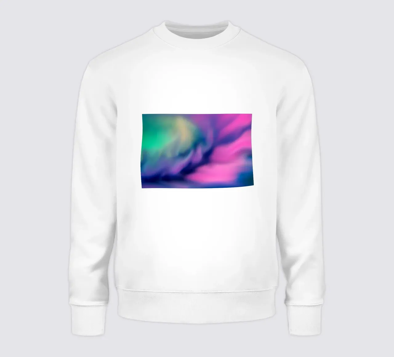 Fiore colorato sfocato, simile all'acquerello felpa da Something for you