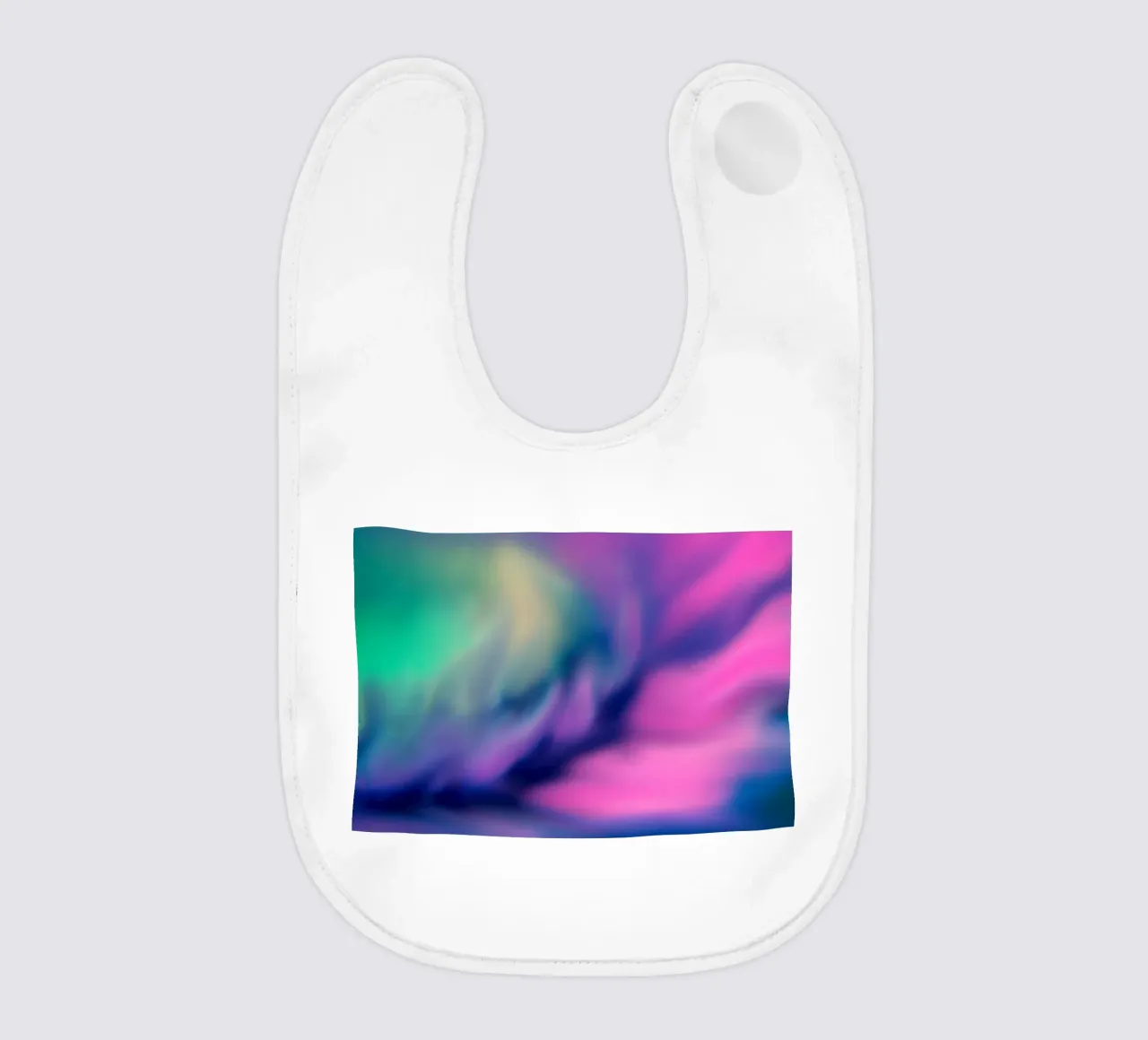 Fiore colorato sfocato, simile all'acquerello bavaglino da Something for you