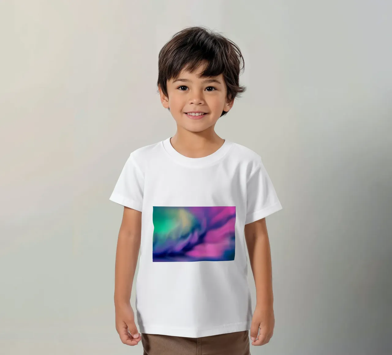 Colourful flower blurred, similar to watercolour kids t-shirt by Something for you