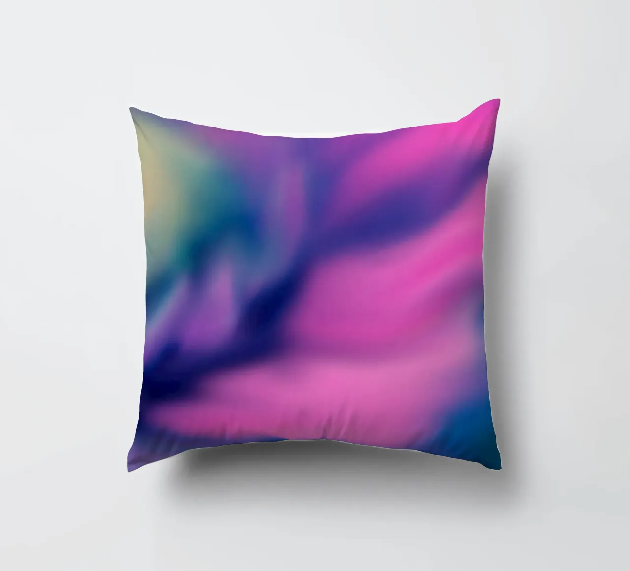 Fiore colorato sfocato, simile all'acquerello cuscino da Something for you