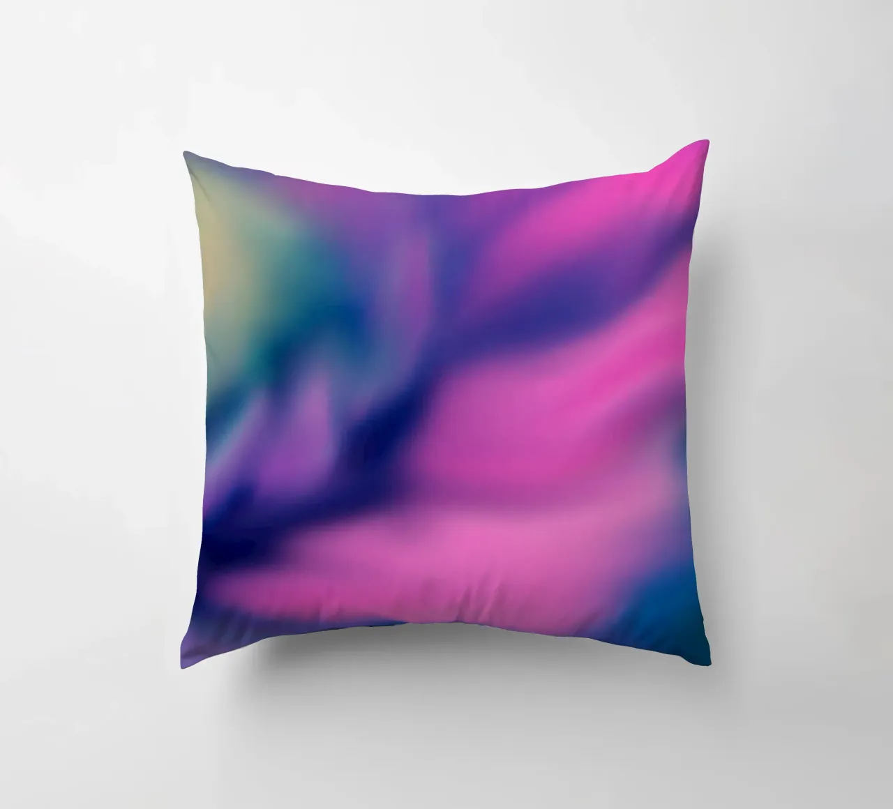 Fiore colorato sfocato, simile all'acquerello cuscino da Something for you