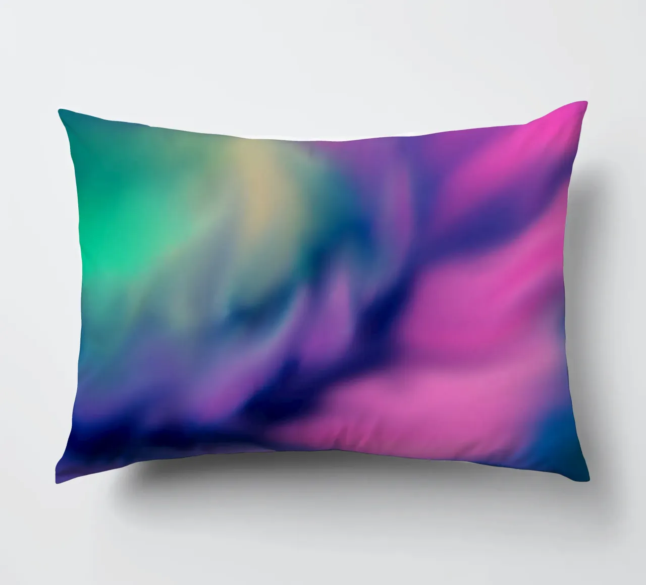 Fiore colorato sfocato, simile all'acquerello cuscino da Something for you