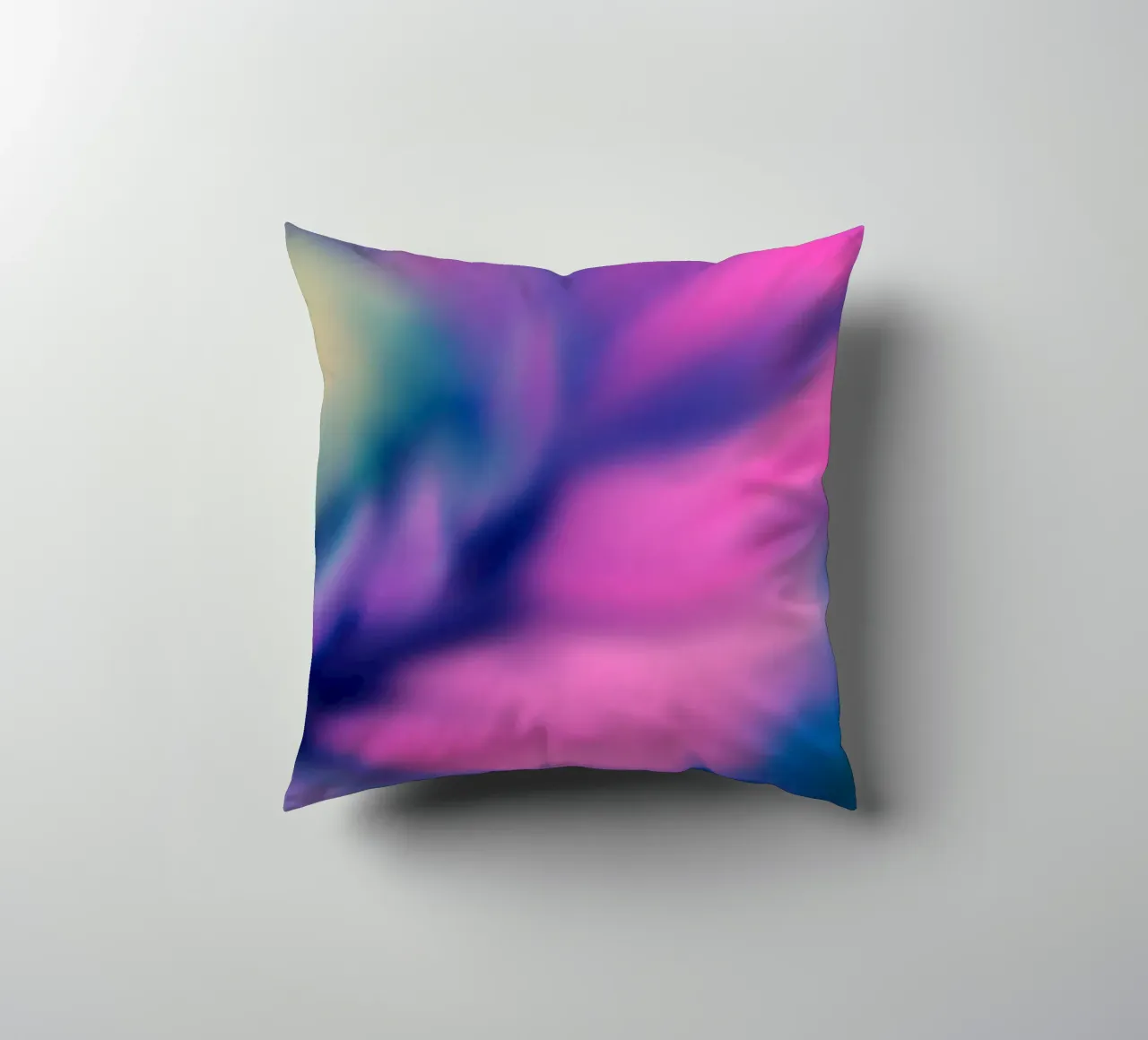 Fiore colorato sfocato, simile all'acquerello cuscino da Something for you