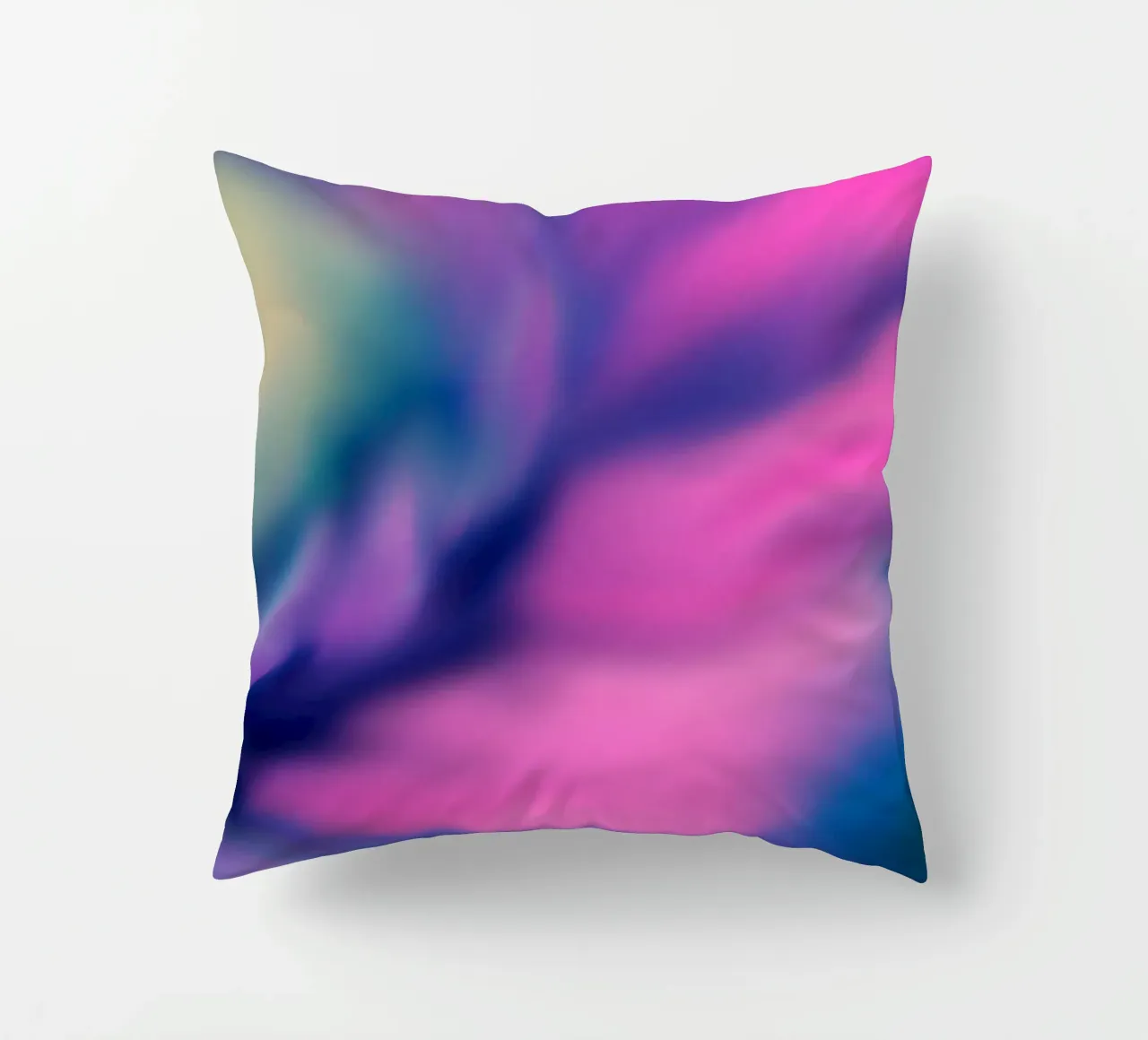 Fiore colorato sfocato, simile all'acquerello cuscino da Something for you