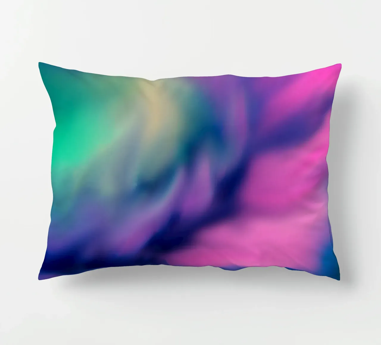 Fiore colorato sfocato, simile all'acquerello cuscino da Something for you