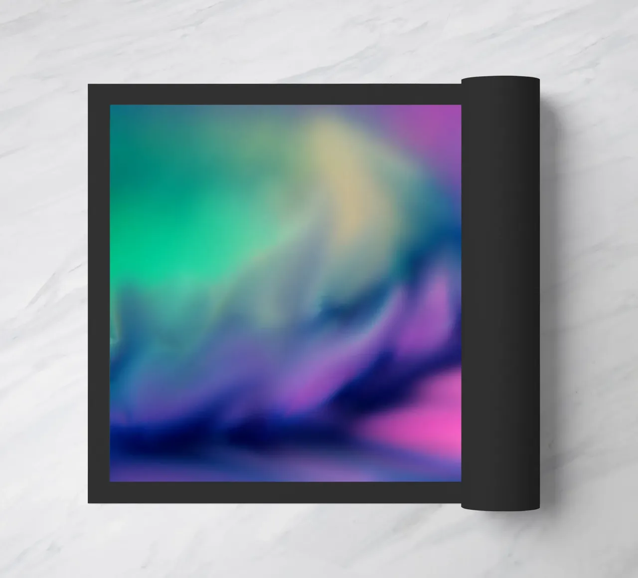 Fiore colorato sfocato, simile all'acquerello zerbino da Something for you