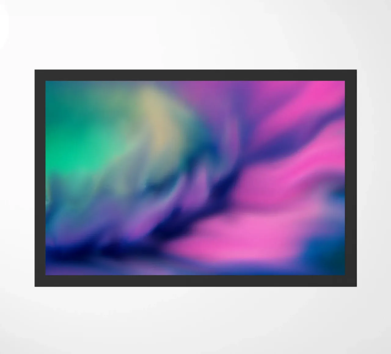 Fiore colorato sfocato, simile all'acquerello zerbino da Something for you