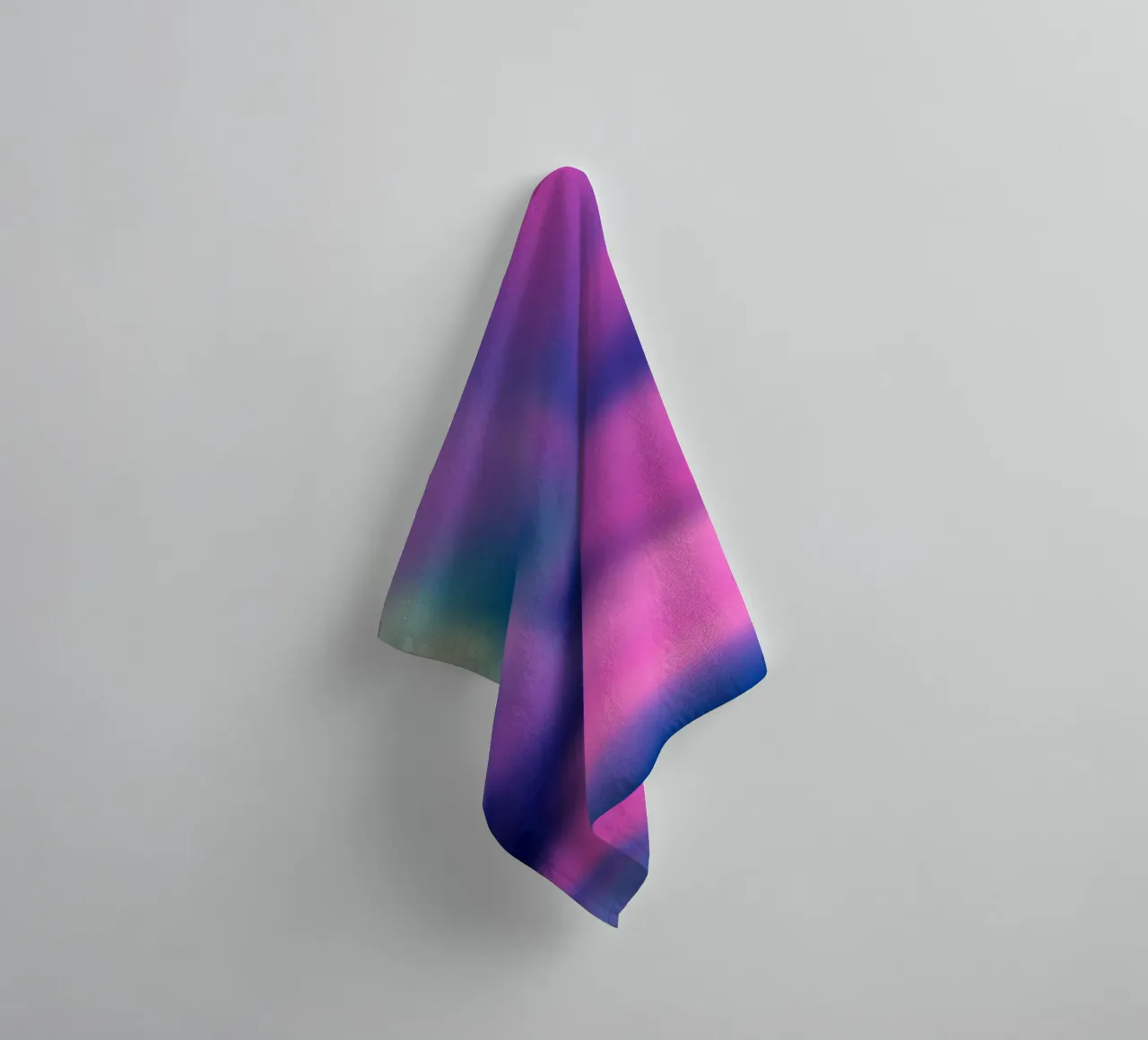 Fiore colorato sfocato, simile all'acquerello asciugamano da bagno da Something for you