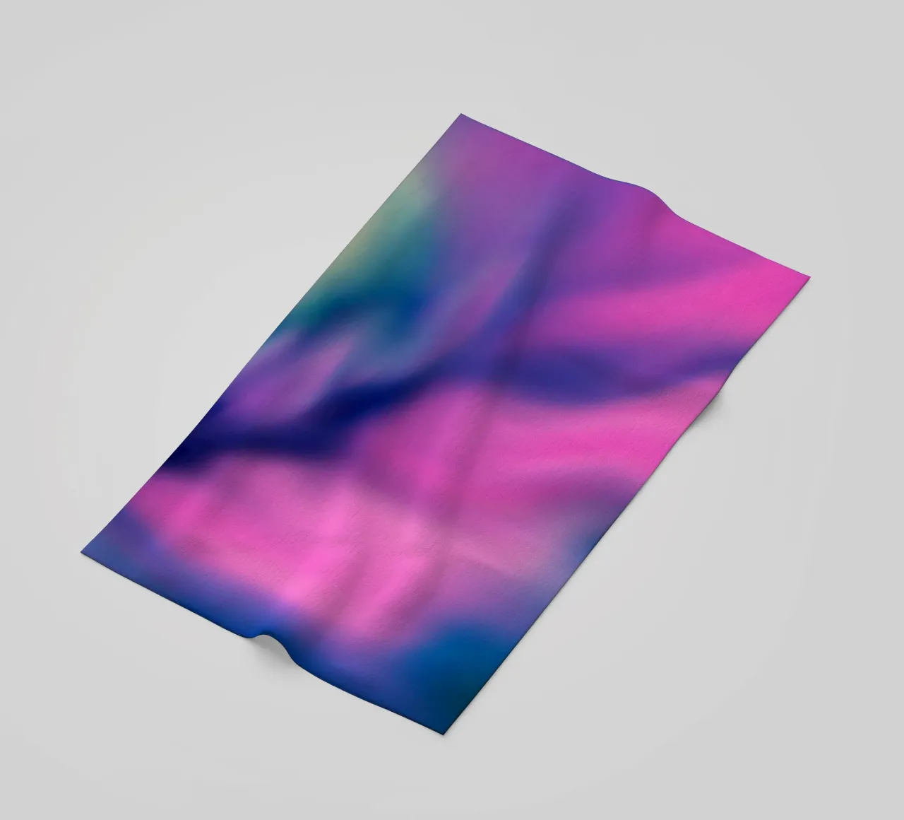 Fiore colorato sfocato, simile all'acquerello telo mare da Something for you