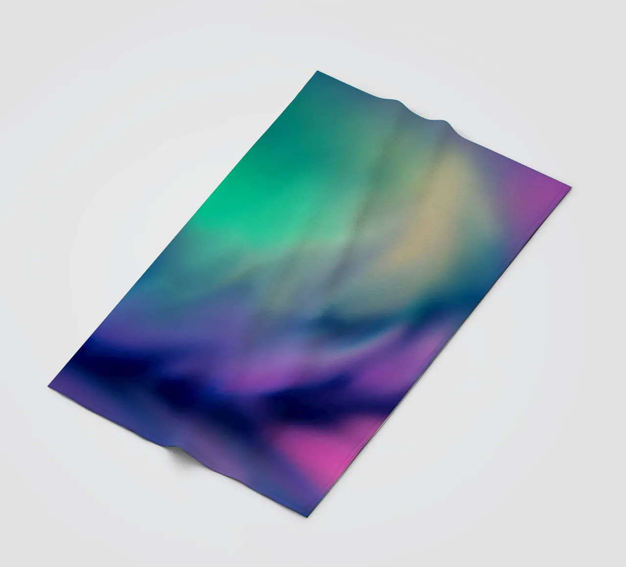 Fiore colorato sfocato, simile all'acquerello coperta in pile da Something for you