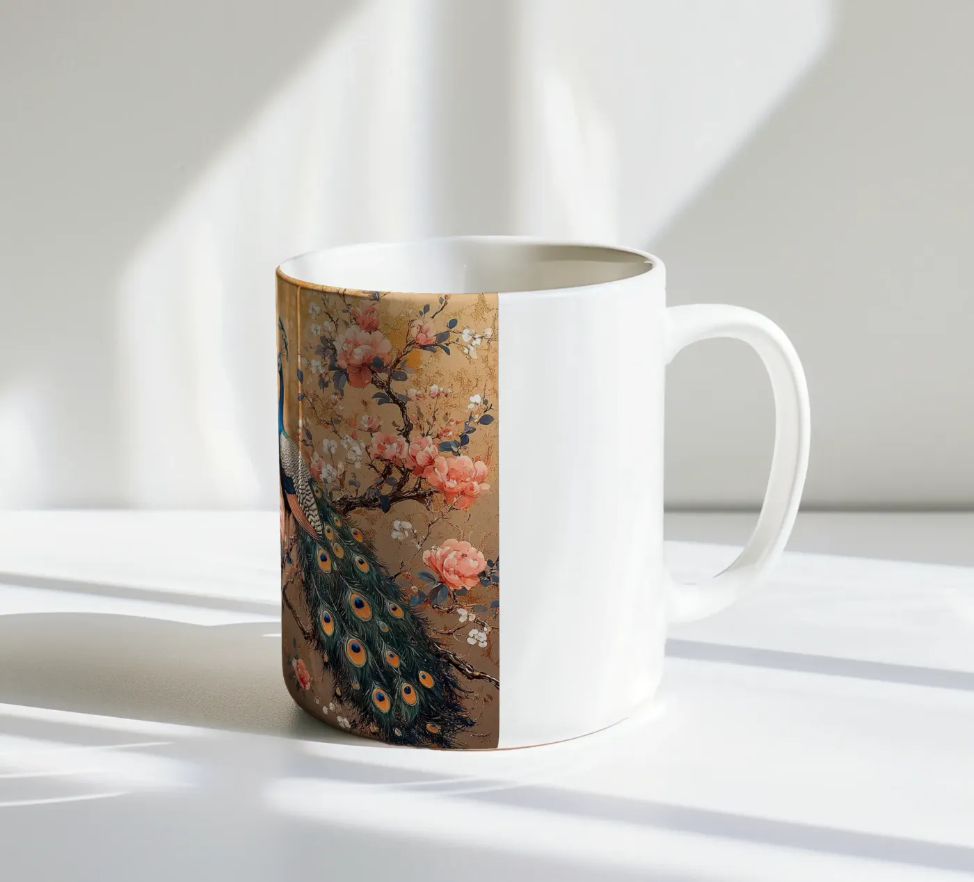 William Morris ceramic mug by Botanical Art Studio