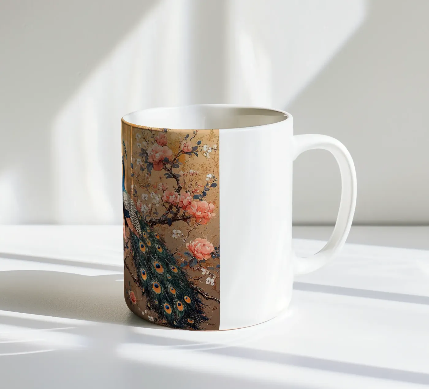 William Morris ceramic mug by Botanical Art Studio