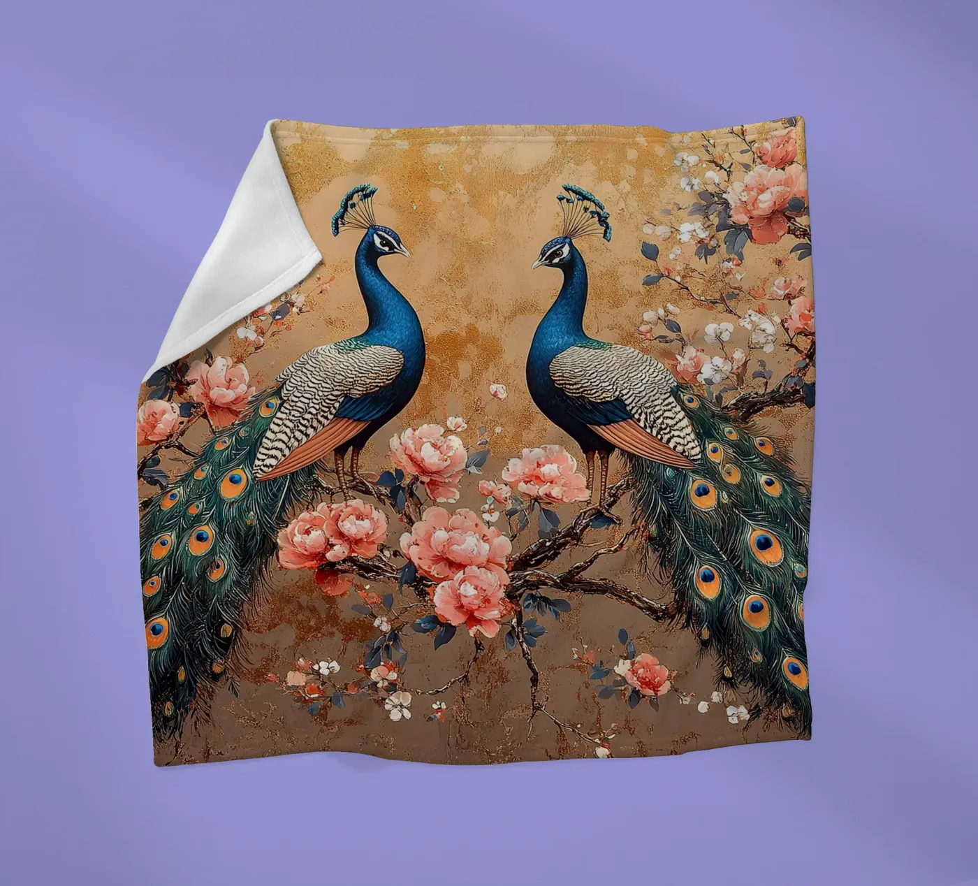 William Morris Fleecedecke von Botanical Art Studio