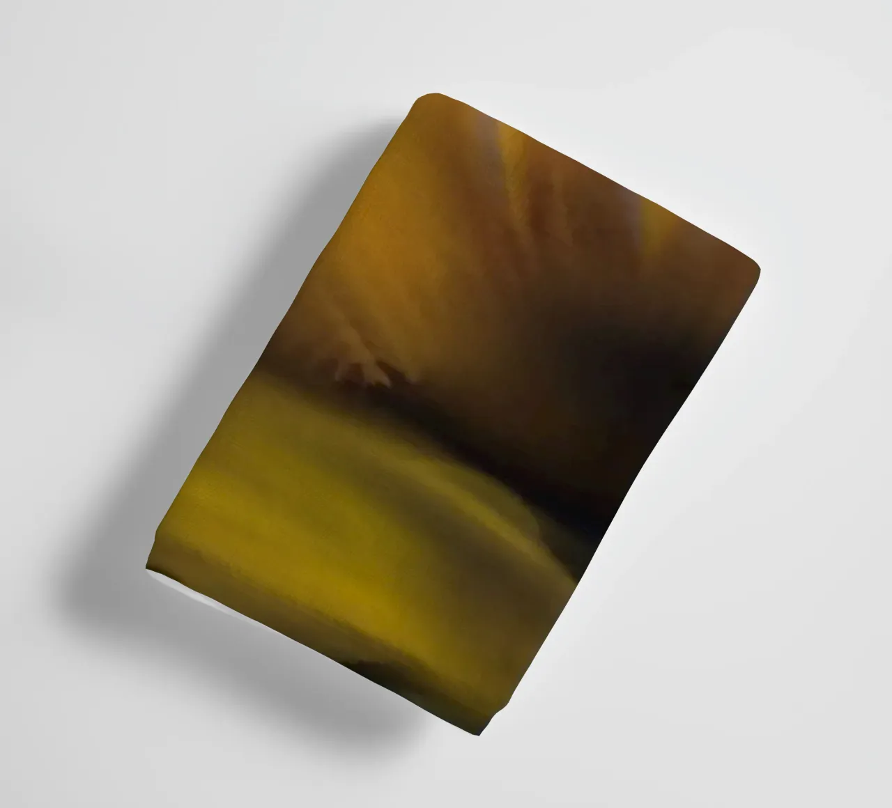 Girasole sfocato, simile all'acquerello asciugamano da bagno da Something for you