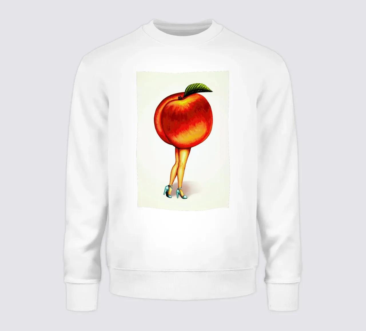 Fruit Stand - Peach felpa da Kelly Gilleran
