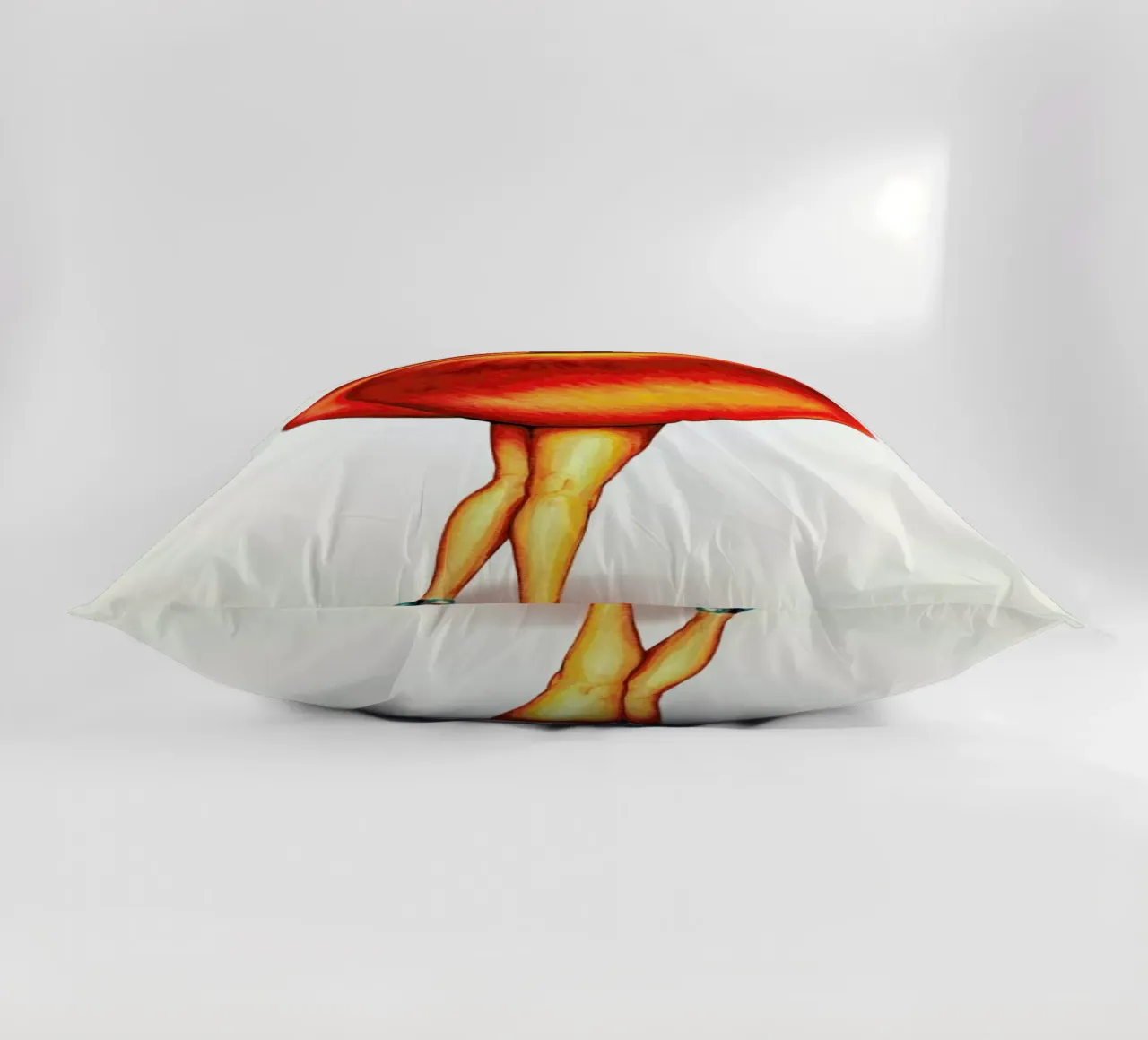 Fruit Stand - Peach cuscino da Kelly Gilleran