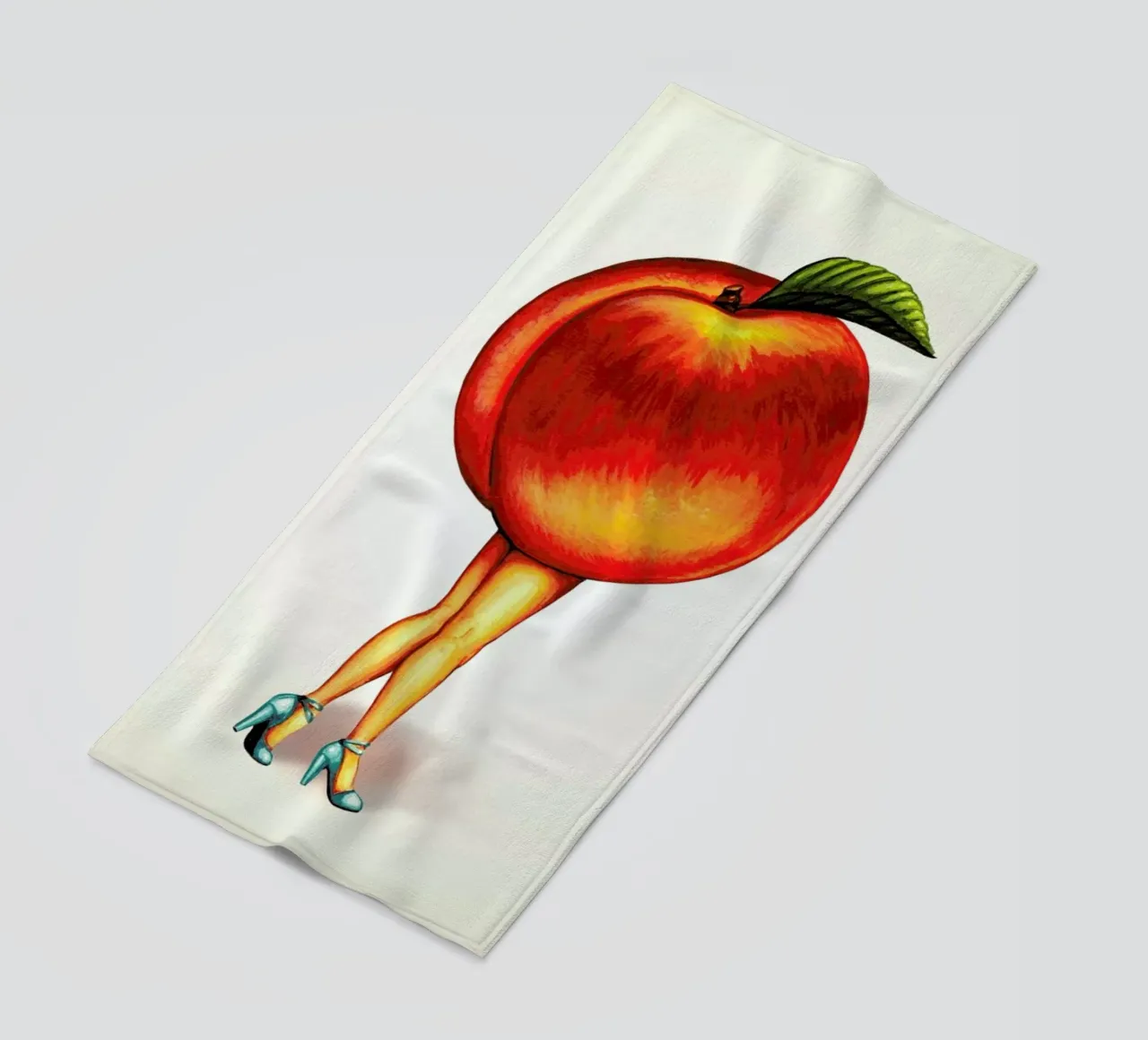 Fruit Stand - Peach telo mare da Kelly Gilleran