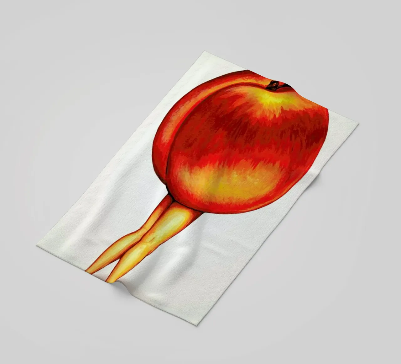 Fruit Stand - Peach telo mare da Kelly Gilleran