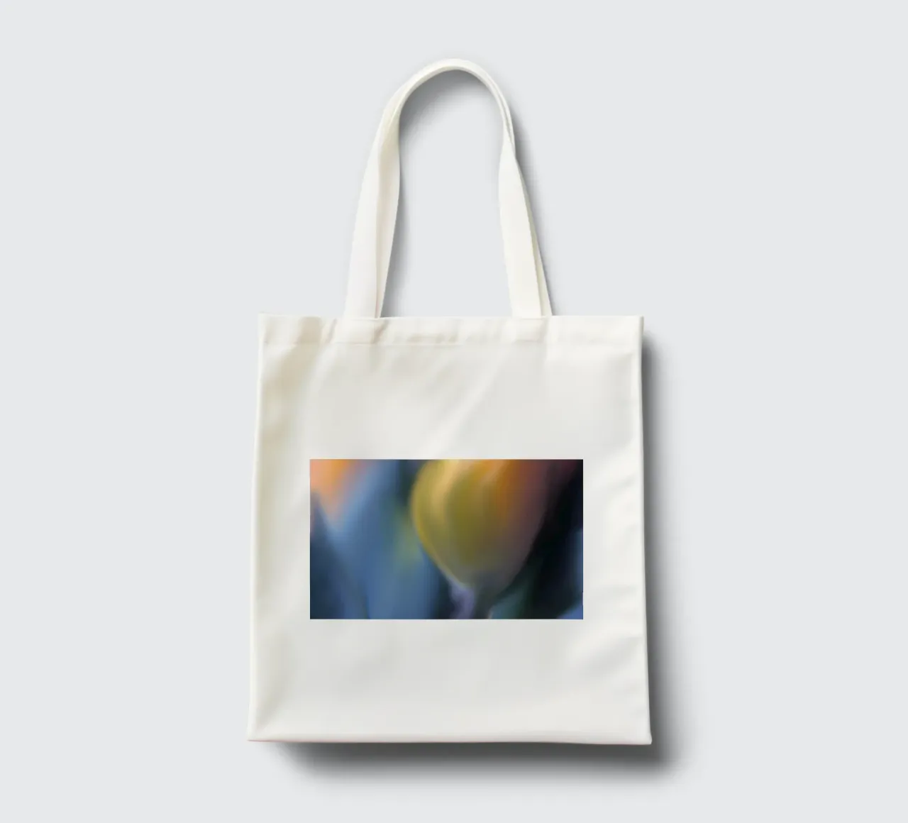 Tulip yellow blurred, similar to watercolour tote bag by Something for you