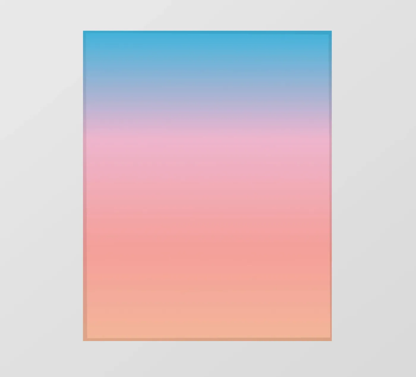 Gioia Arte Gradiente pellicola backlit da Paigaam Studio