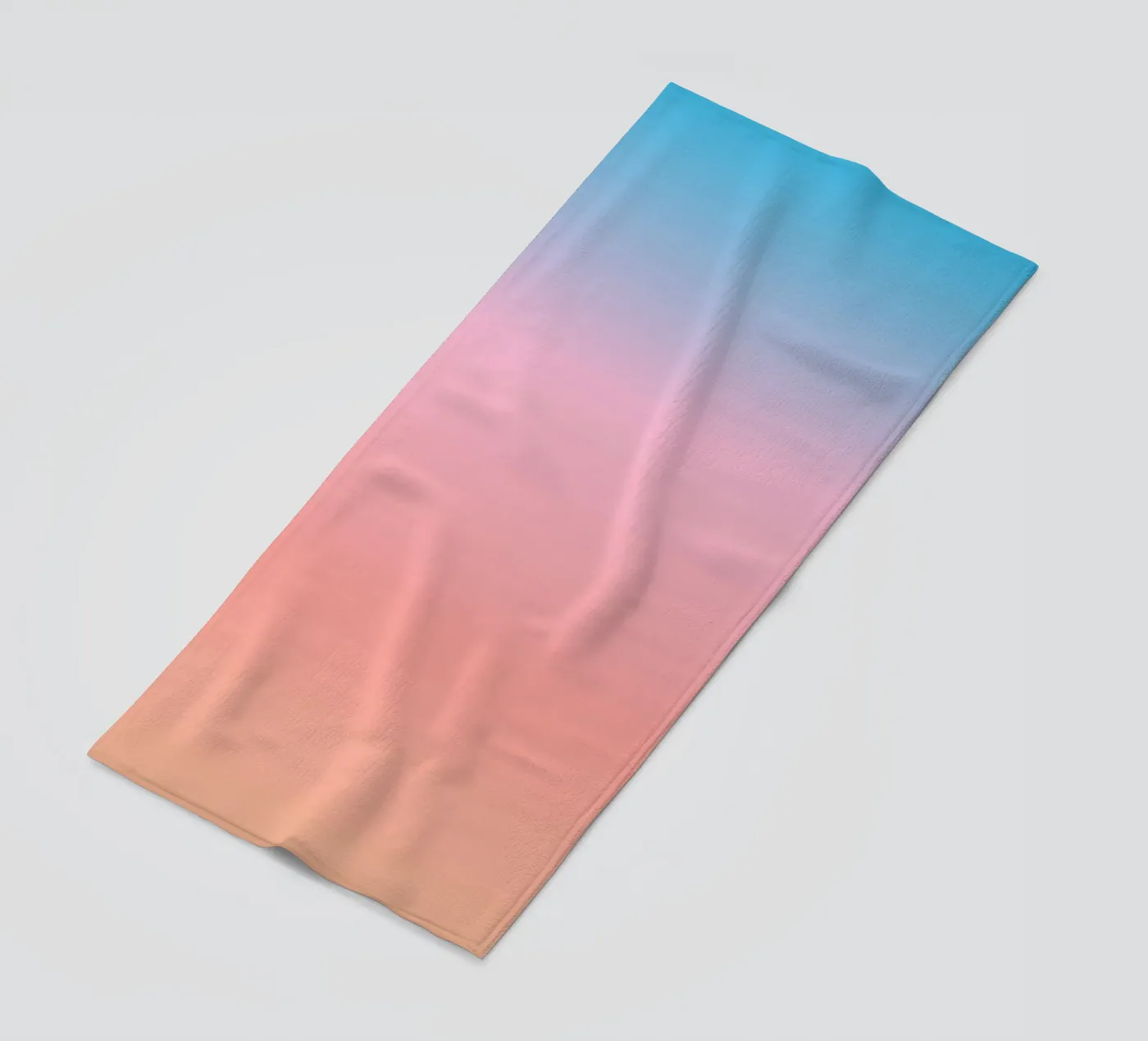 Joy Kleurverloop Kunst strandhanddoek van Paigaam Studio