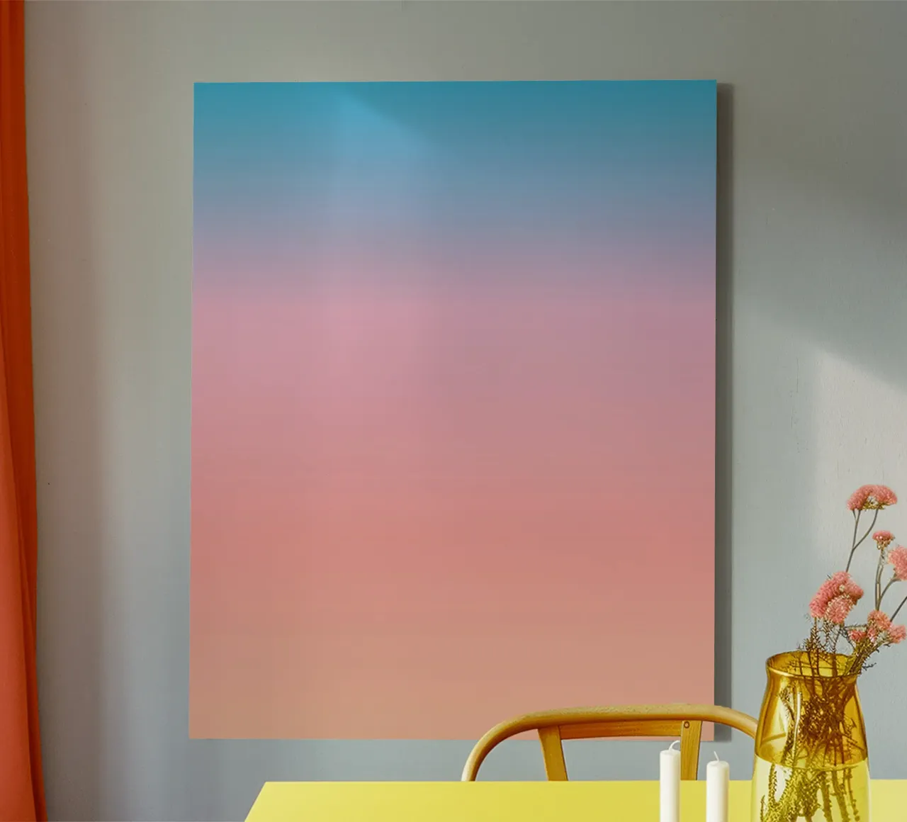 Joy Kleurverloop Kunst canvas van Paigaam Studio