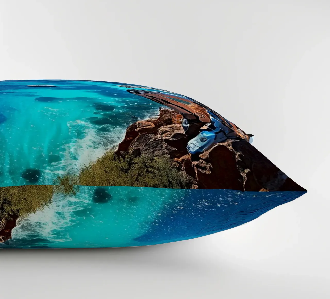 WHAT A WONDERFUL VIEW ! decorative cushion by Thierry vobmann photography