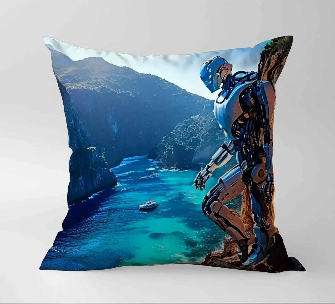 WHAT A WONDERFUL VIEW ! decorative cushion by Thierry vobmann photography