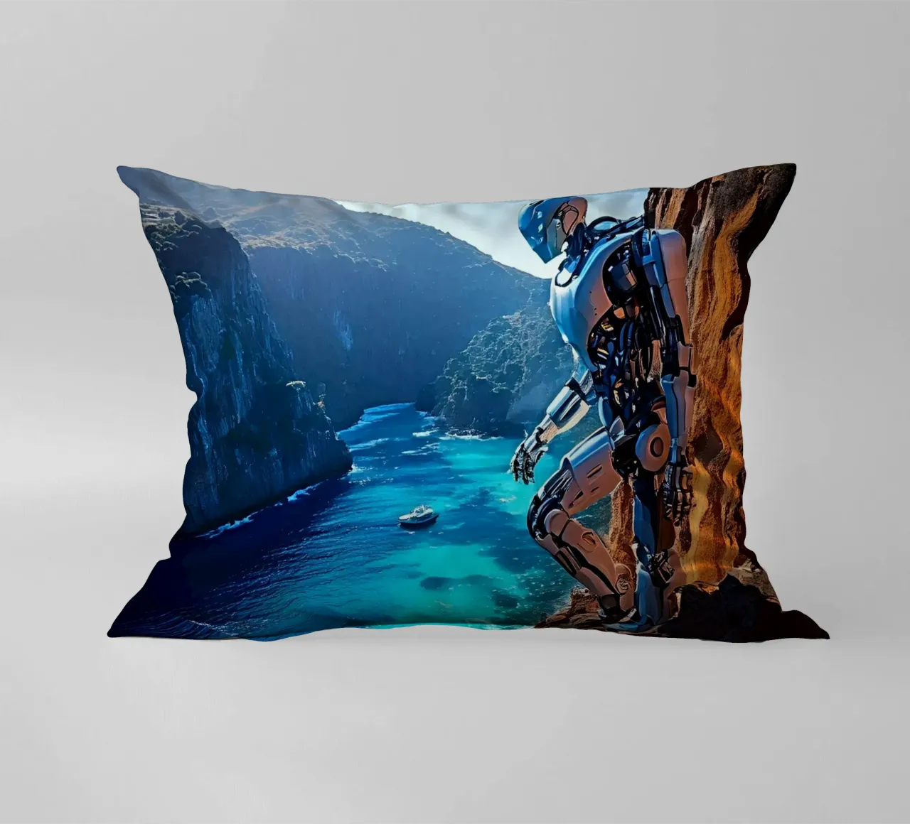 WHAT A WONDERFUL VIEW ! decorative cushion by Thierry vobmann photography