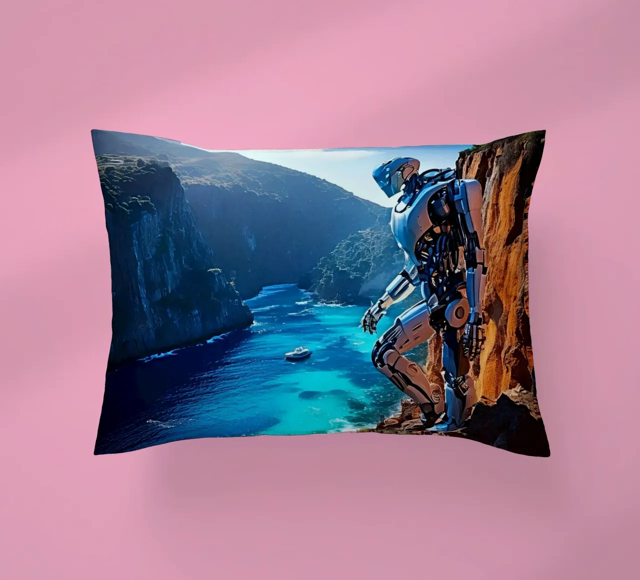 WHAT A WONDERFUL VIEW ! decorative cushion by Thierry vobmann photography