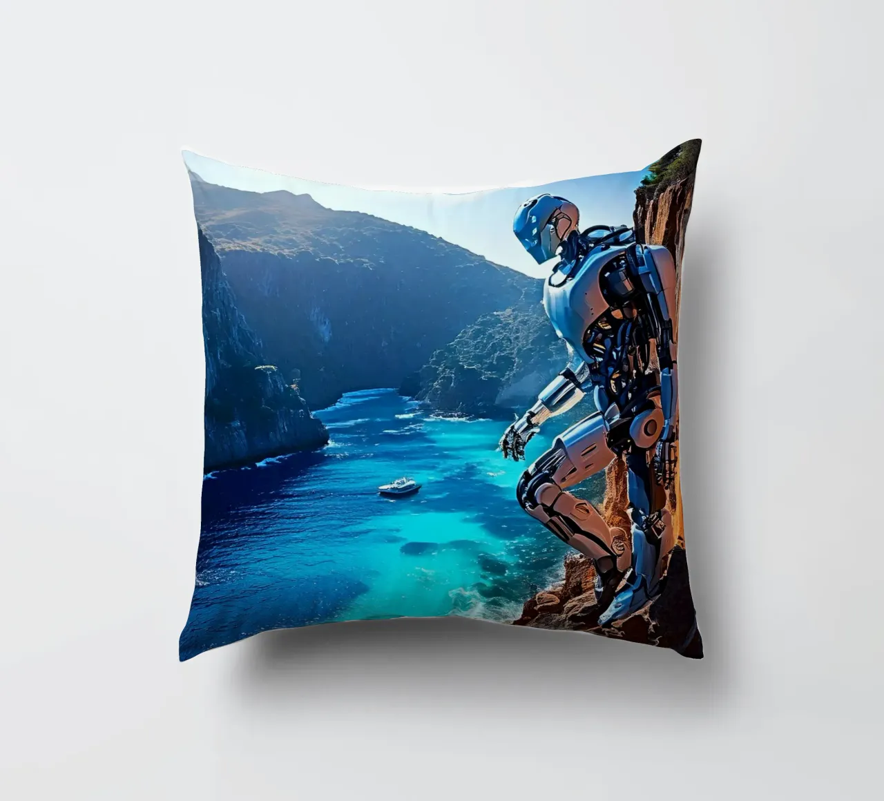 WHAT A WONDERFUL VIEW ! decorative cushion by Thierry vobmann photography