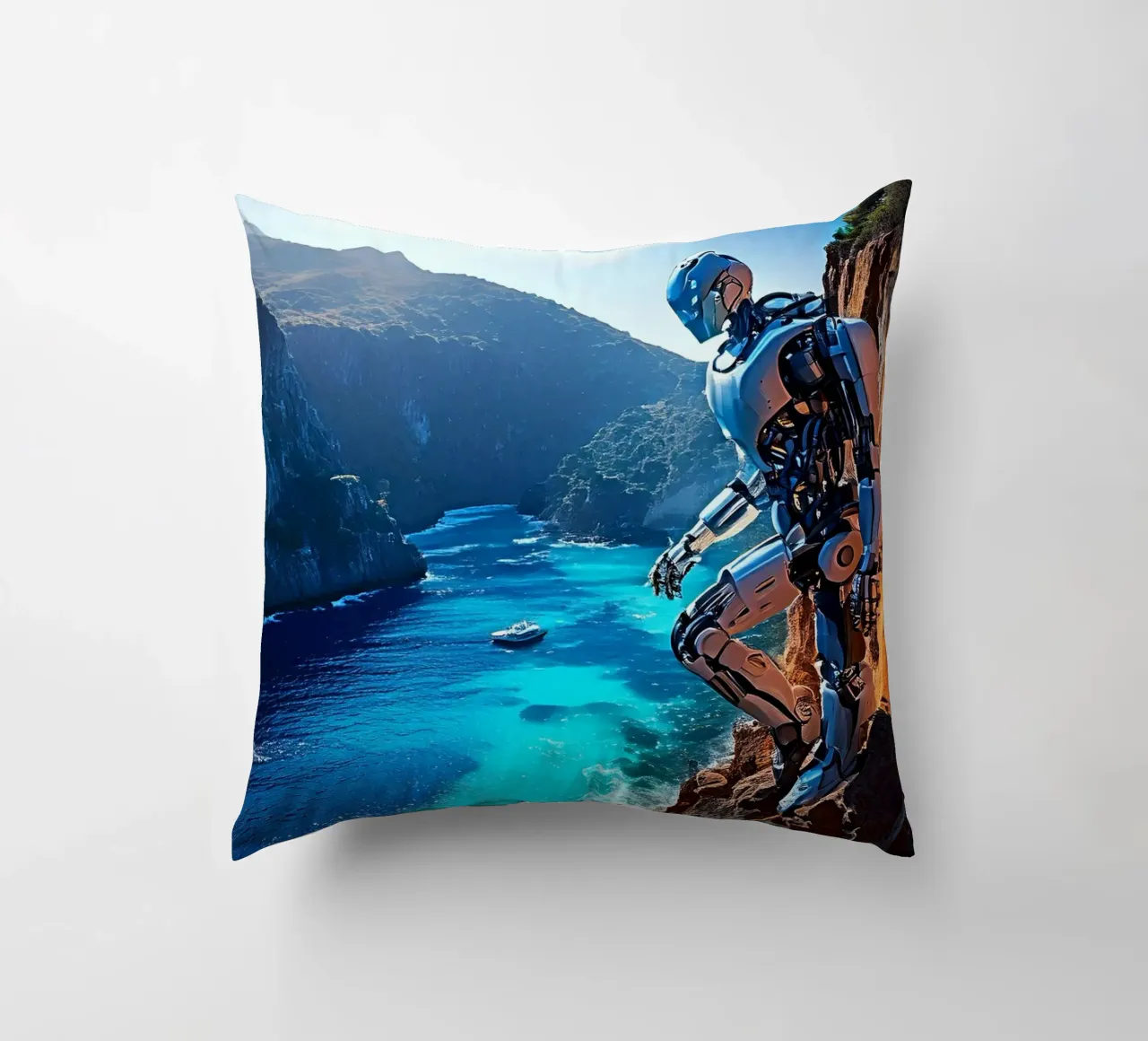 WHAT A WONDERFUL VIEW ! decorative cushion by Thierry vobmann photography