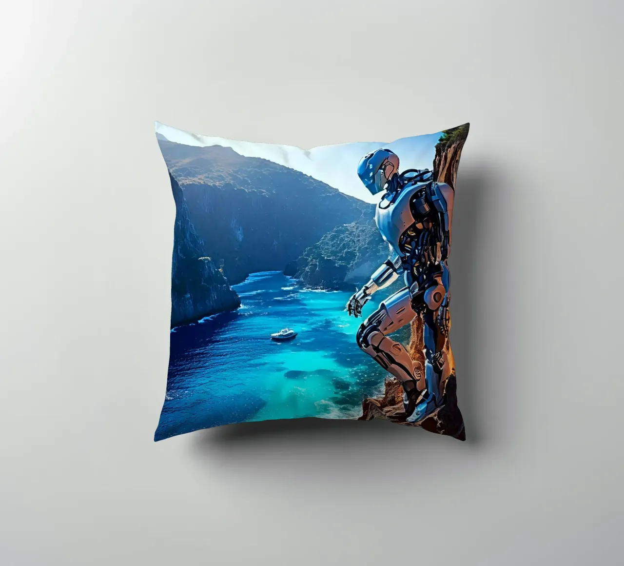 WHAT A WONDERFUL VIEW ! decorative cushion by Thierry vobmann photography