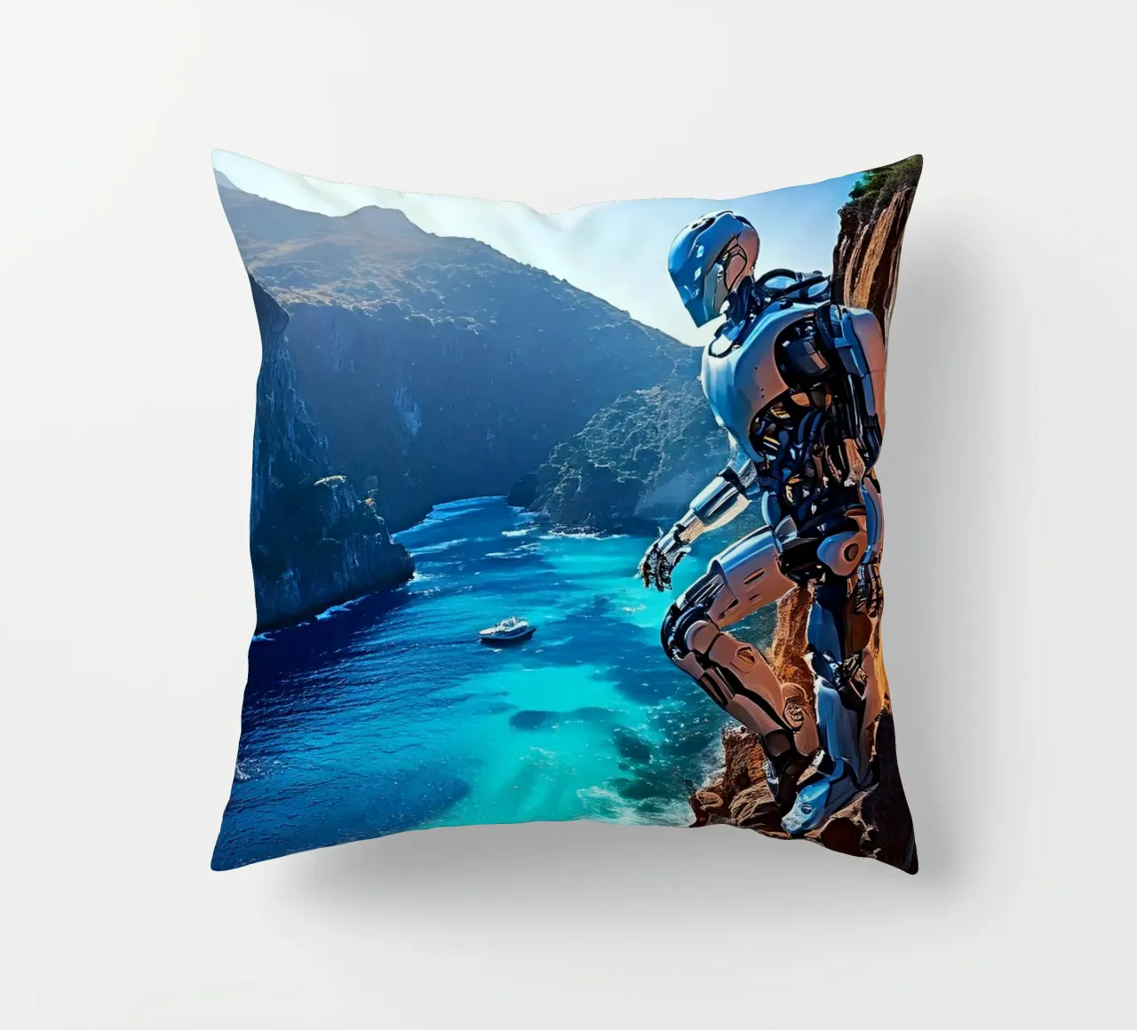 WHAT A WONDERFUL VIEW ! decorative cushion by Thierry vobmann photography