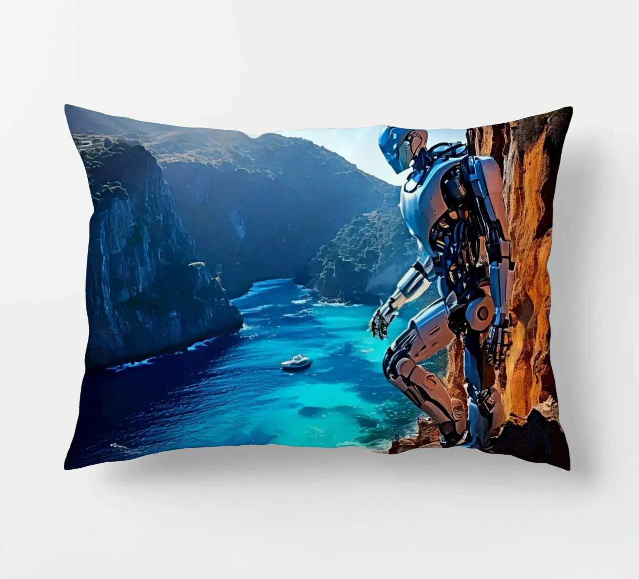 WHAT A WONDERFUL VIEW ! decorative cushion by Thierry vobmann photography