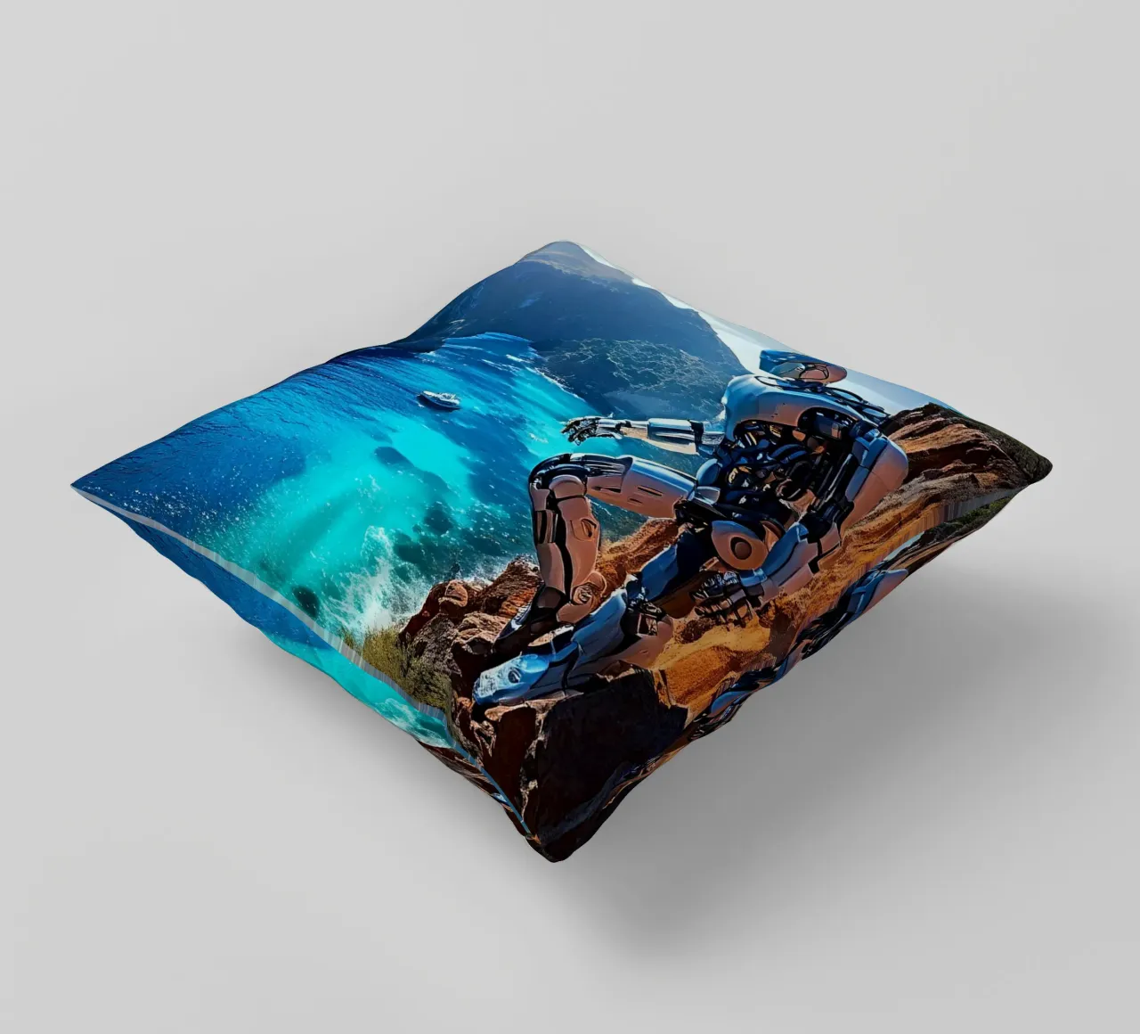 WHAT A WONDERFUL VIEW ! decorative cushion by Thierry vobmann photography