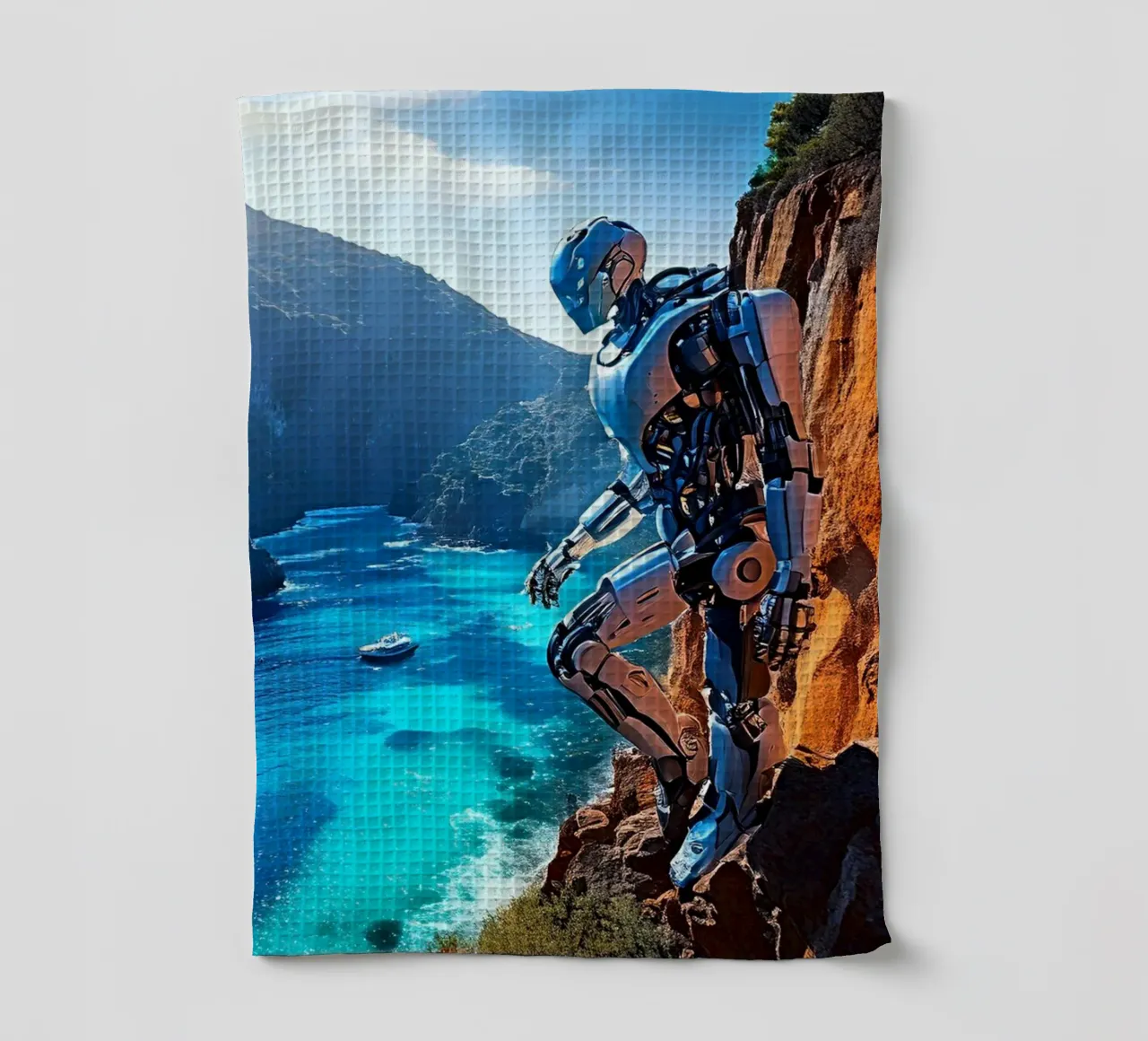 WAS FÜR EINE WUNDERBARE AUSSICHT! Geschirrtuch von Thierry vobmann photography