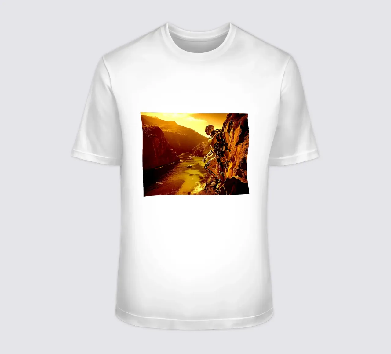 WAS FÜR EINE WUNDERBARE AUSSICHT! Gold T-Shirt von Thierry vobmann photography