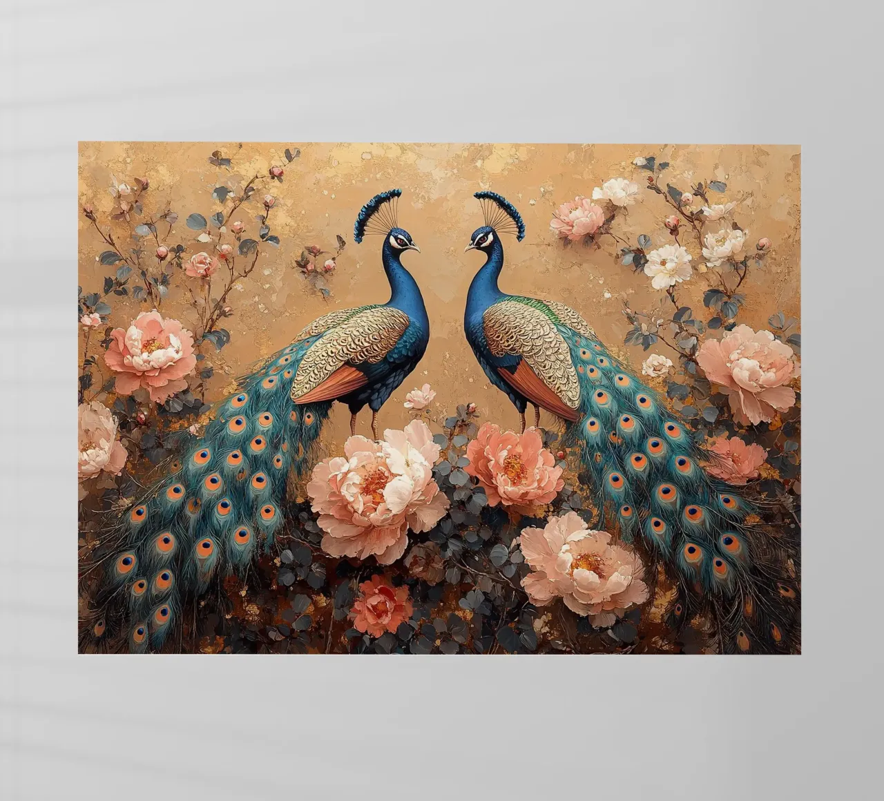 William Morris Pfau pellicola backlit da Botanical Art Studio