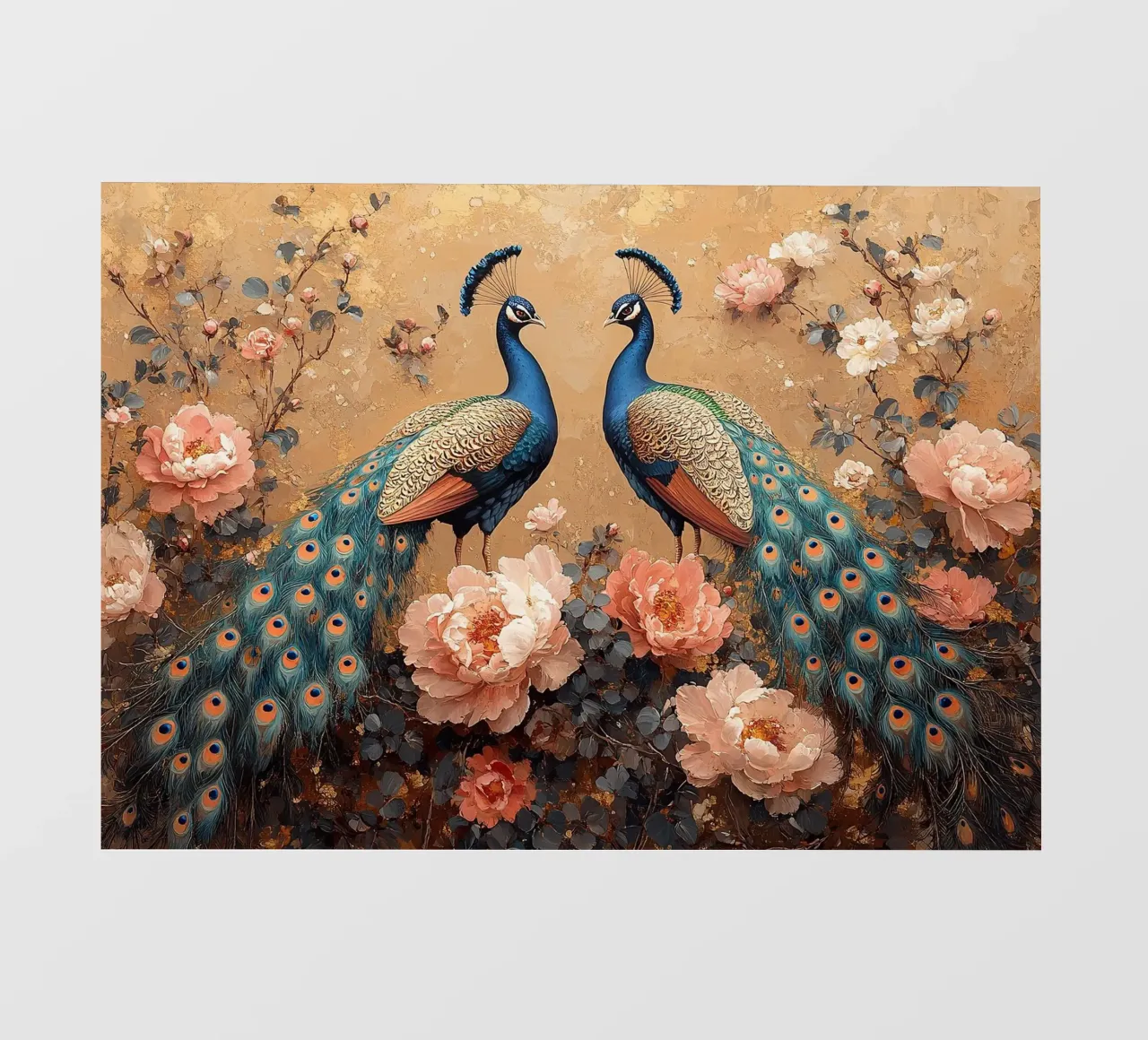 William Morris Pfau pellicola backlit da Botanical Art Studio