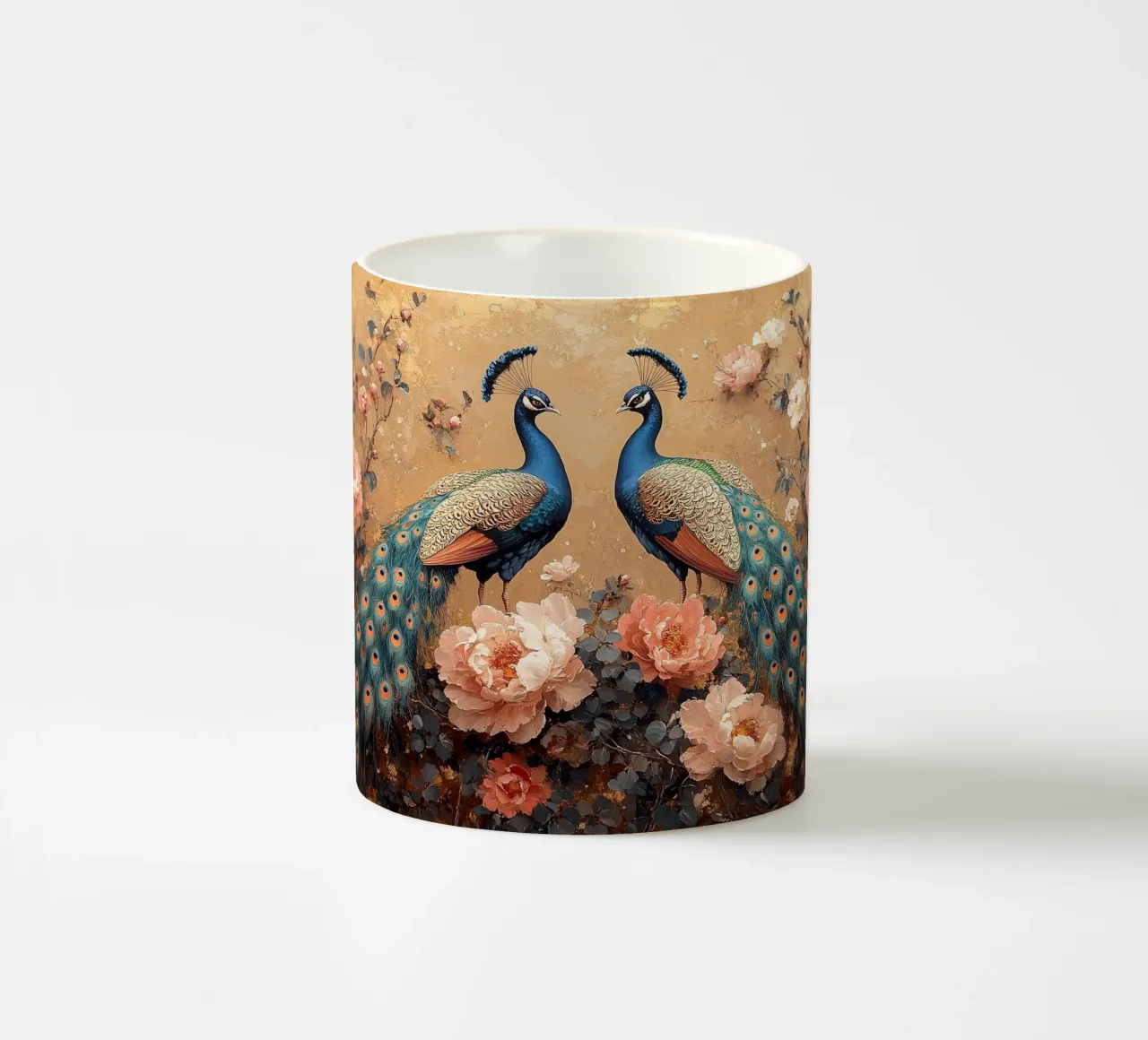 William Morris Pfau tazza in ceramica da Botanical Art Studio