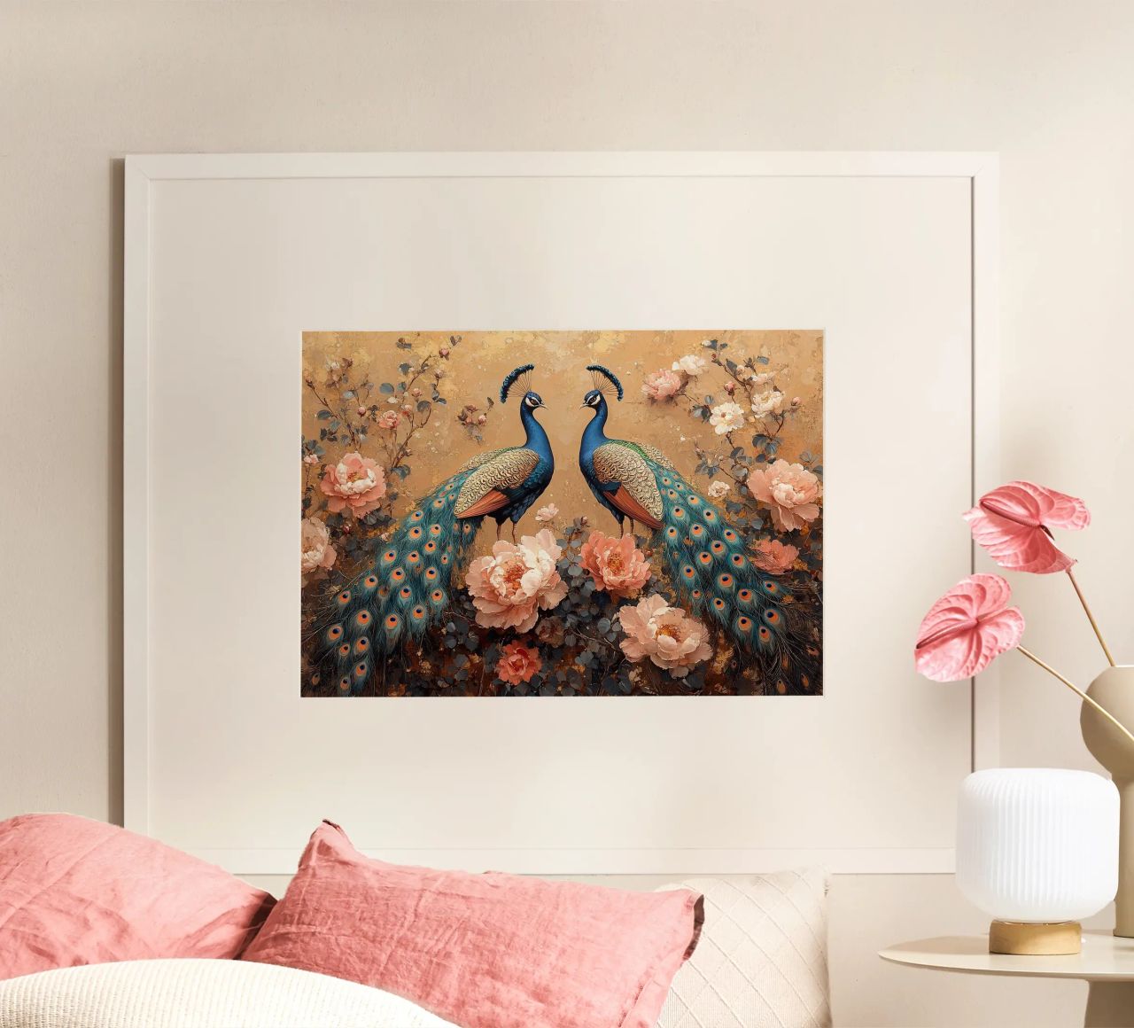 William Morris Pfau poster by Botanical Art Studio