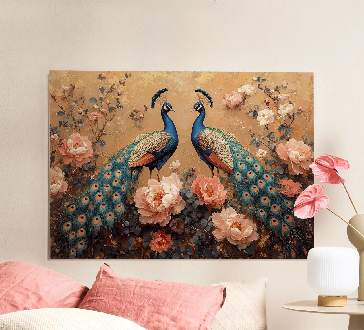 William Morris Pfau poster by Botanical Art Studio