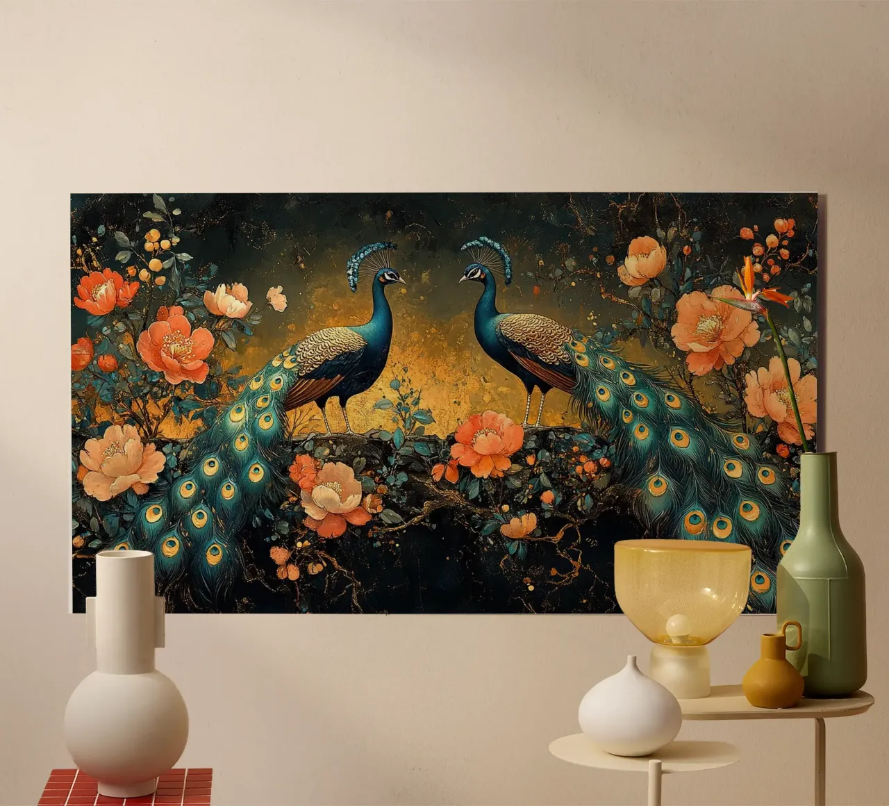 William Morris Pfau Forex-Platte von Botanical Art Studio