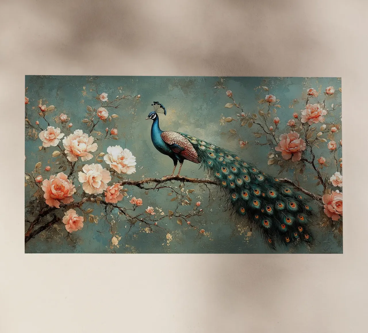 William Morris Pfau pellicola backlit da Botanical Art Studio